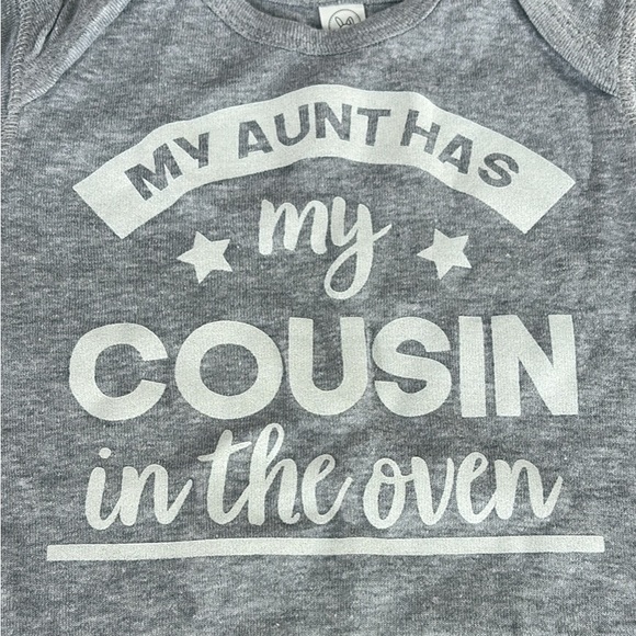 Rabbit Skins 18 Mo Long-Sleeve Onesie for Pregnancy Announcement - Picture 3 of 4